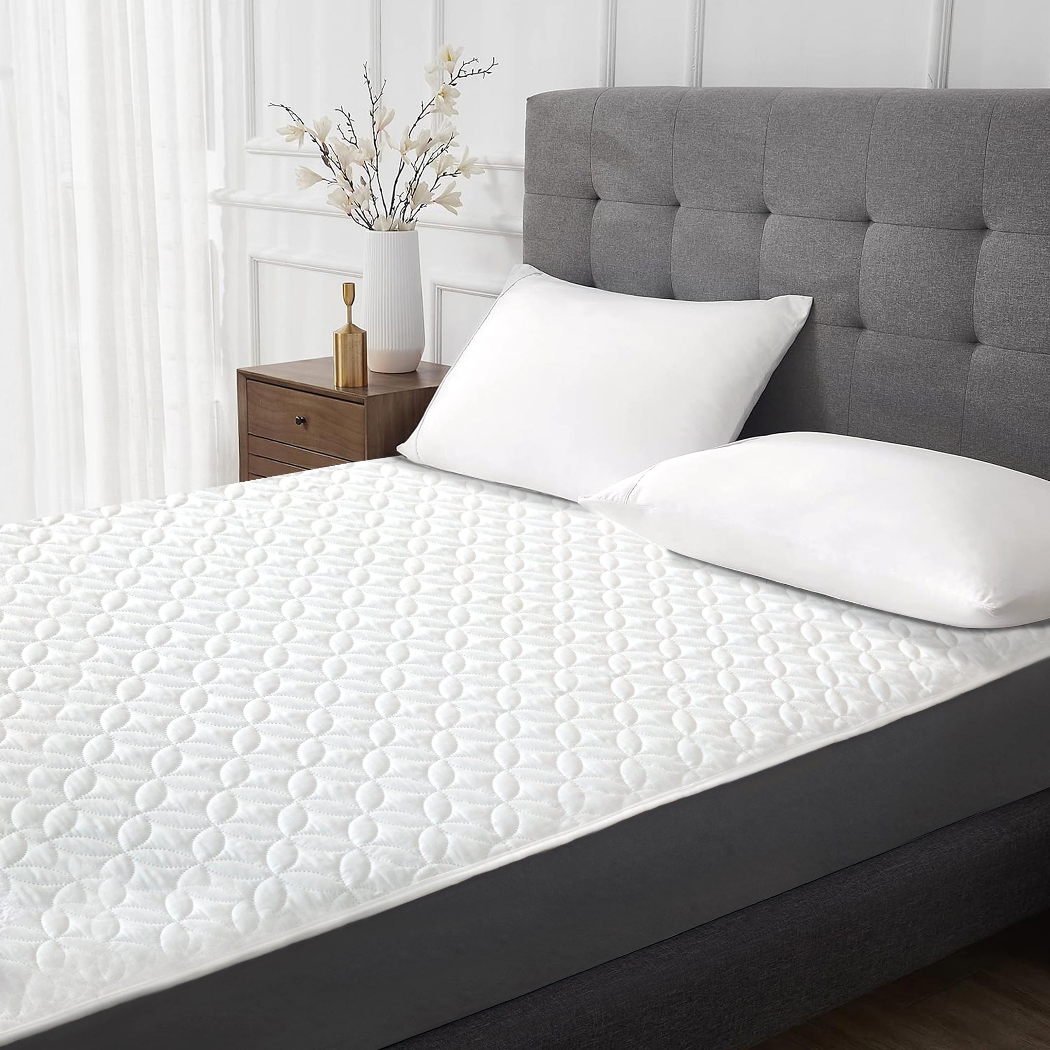 Waterproof Mattress Protector Elastic Straps