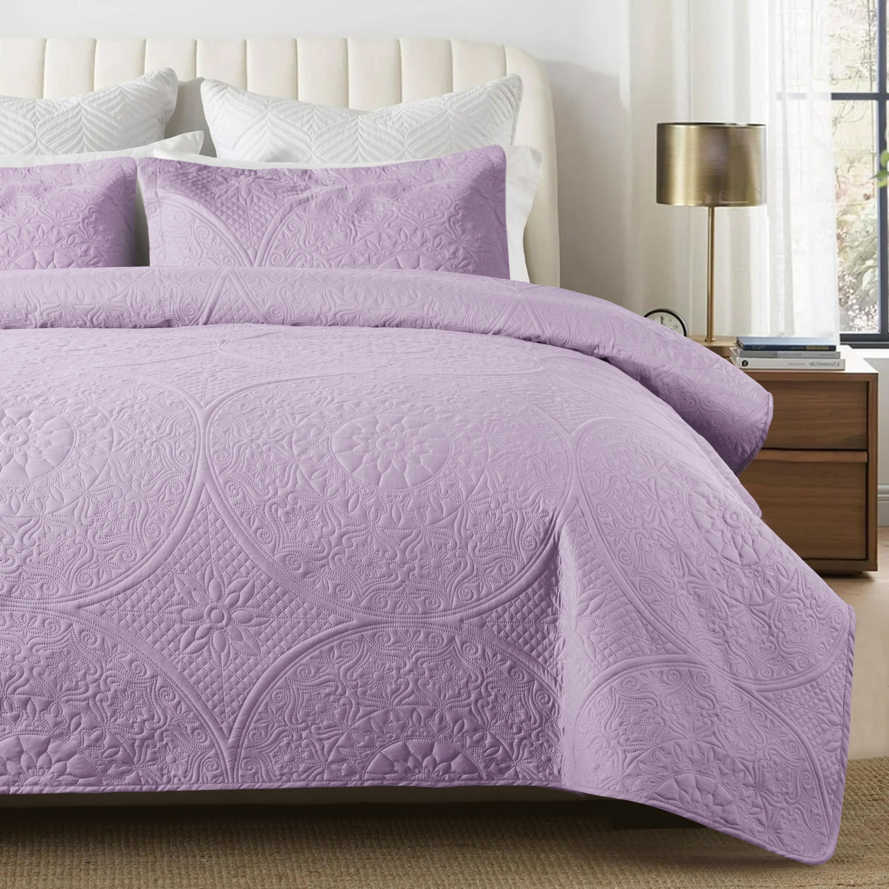 Quilt Bedding Set Floral Bedspread