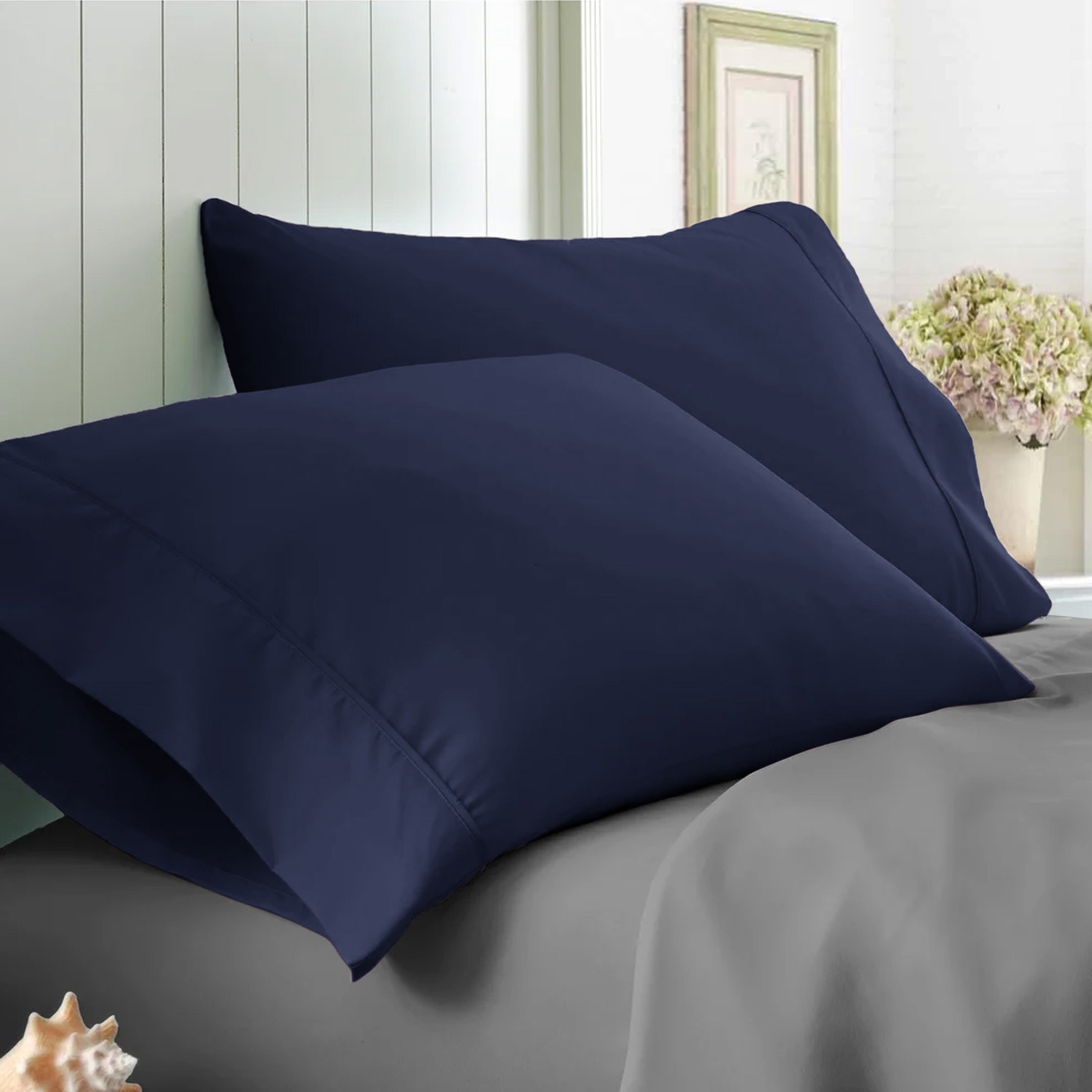 Microfiber Pillowcase Navy