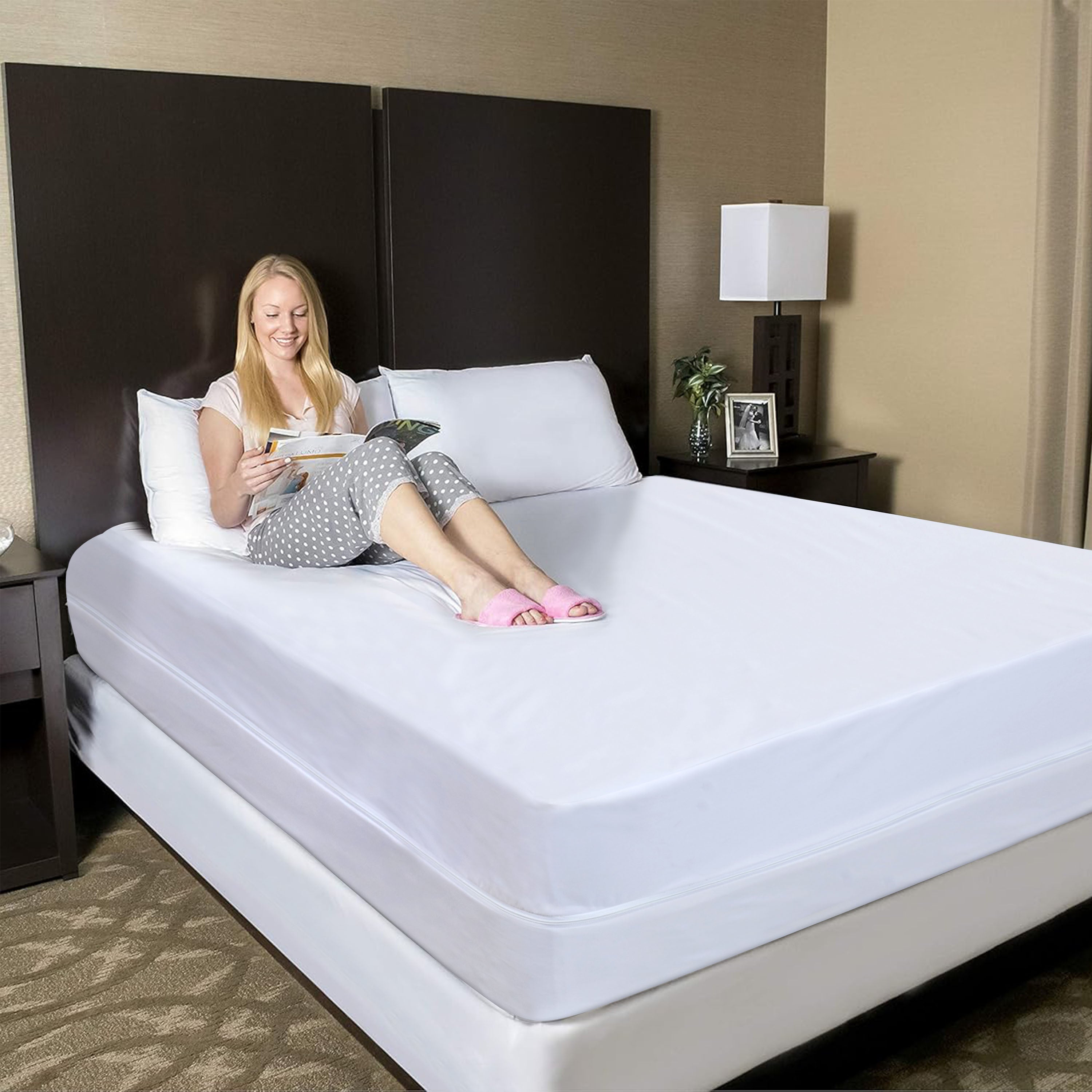 Waterproof Zippered Mattress Encasement Bed Bug Proof