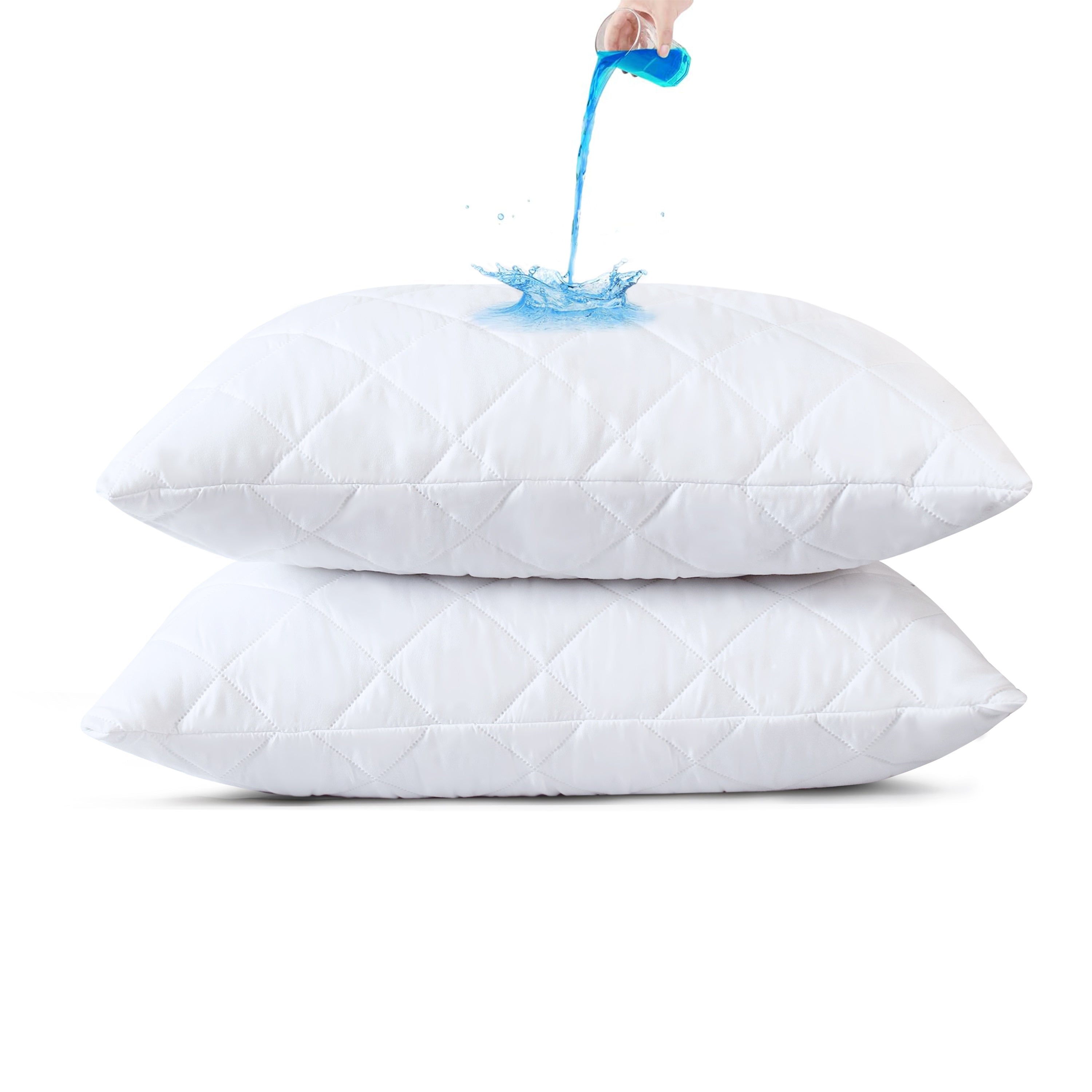 Waterproof Quilted Pillow Protector