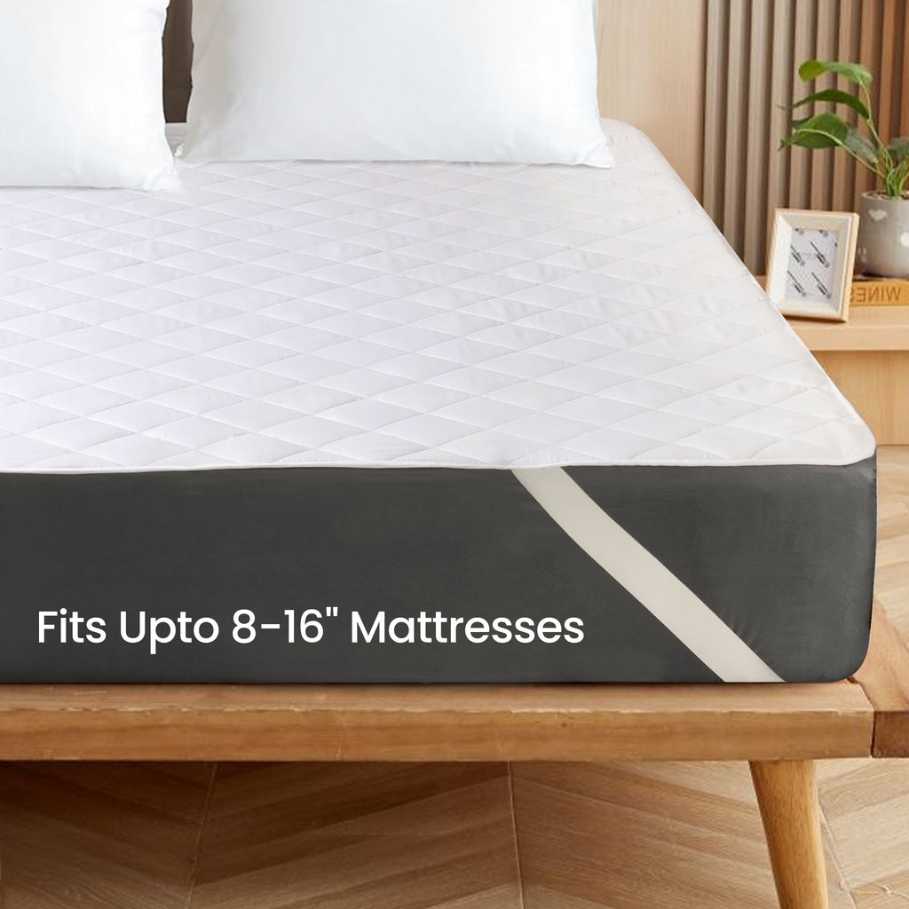 Waterproof Mattress Pad With Elastic Strap