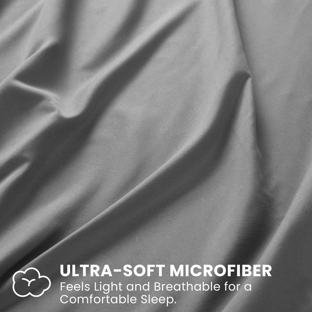 Plain Microfiber Sheet Set