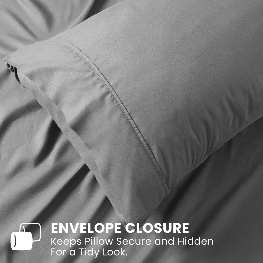 Plain Microfiber Sheet Set