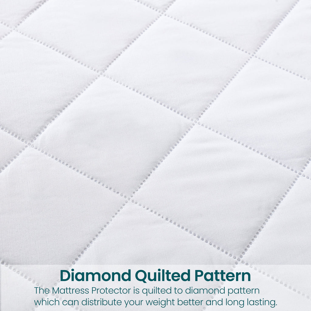 Waterproof Mattress Pad With Elastic Strap