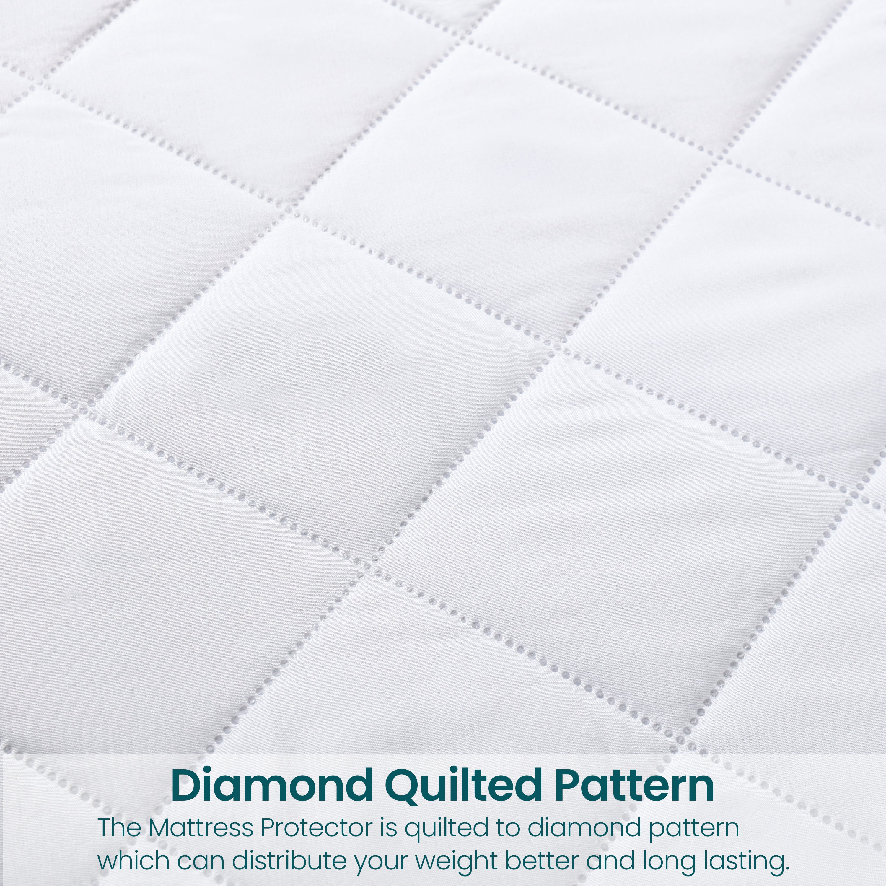 Waterproof Mattress Pad With Elastic Strap