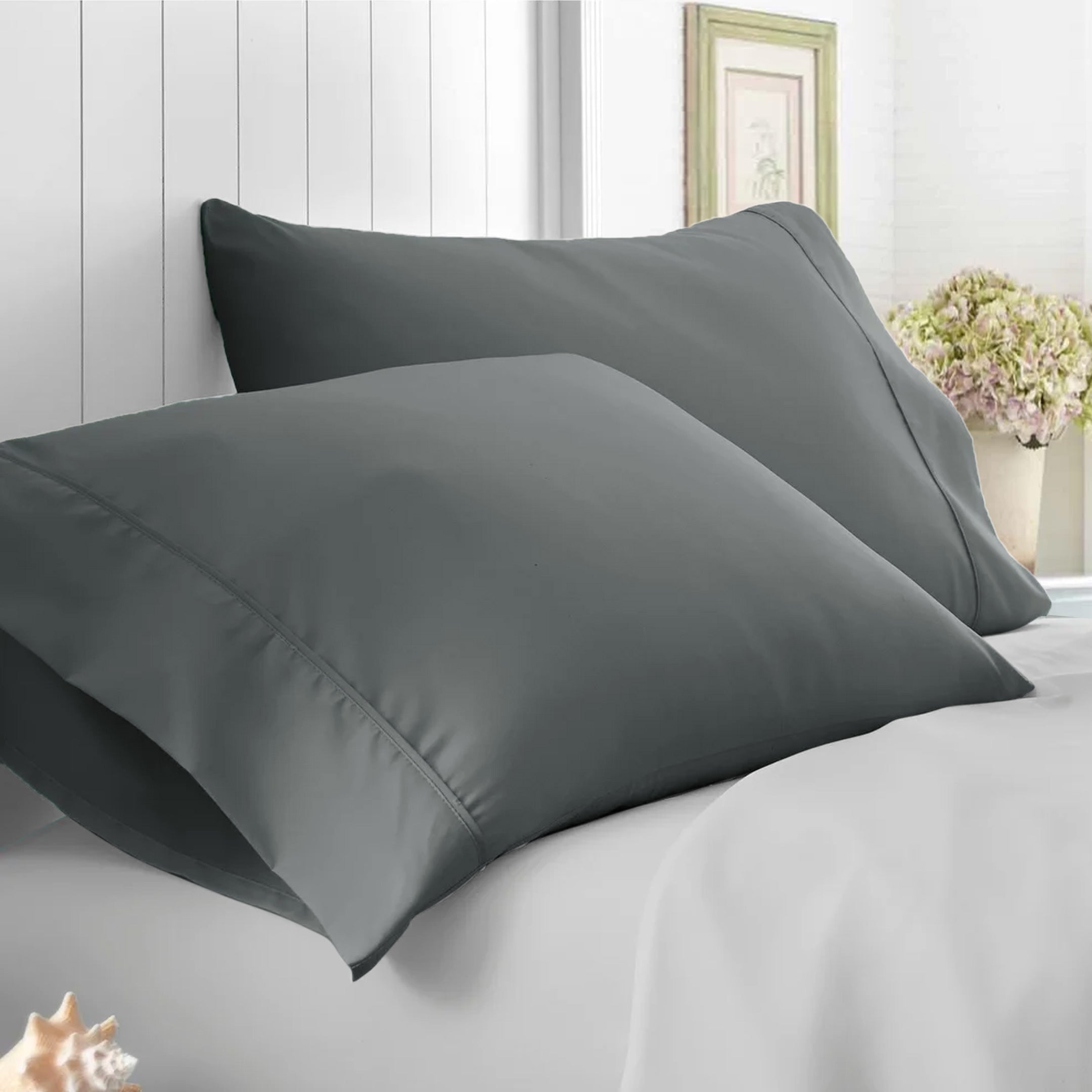 Microfiber Pillowcase Gray