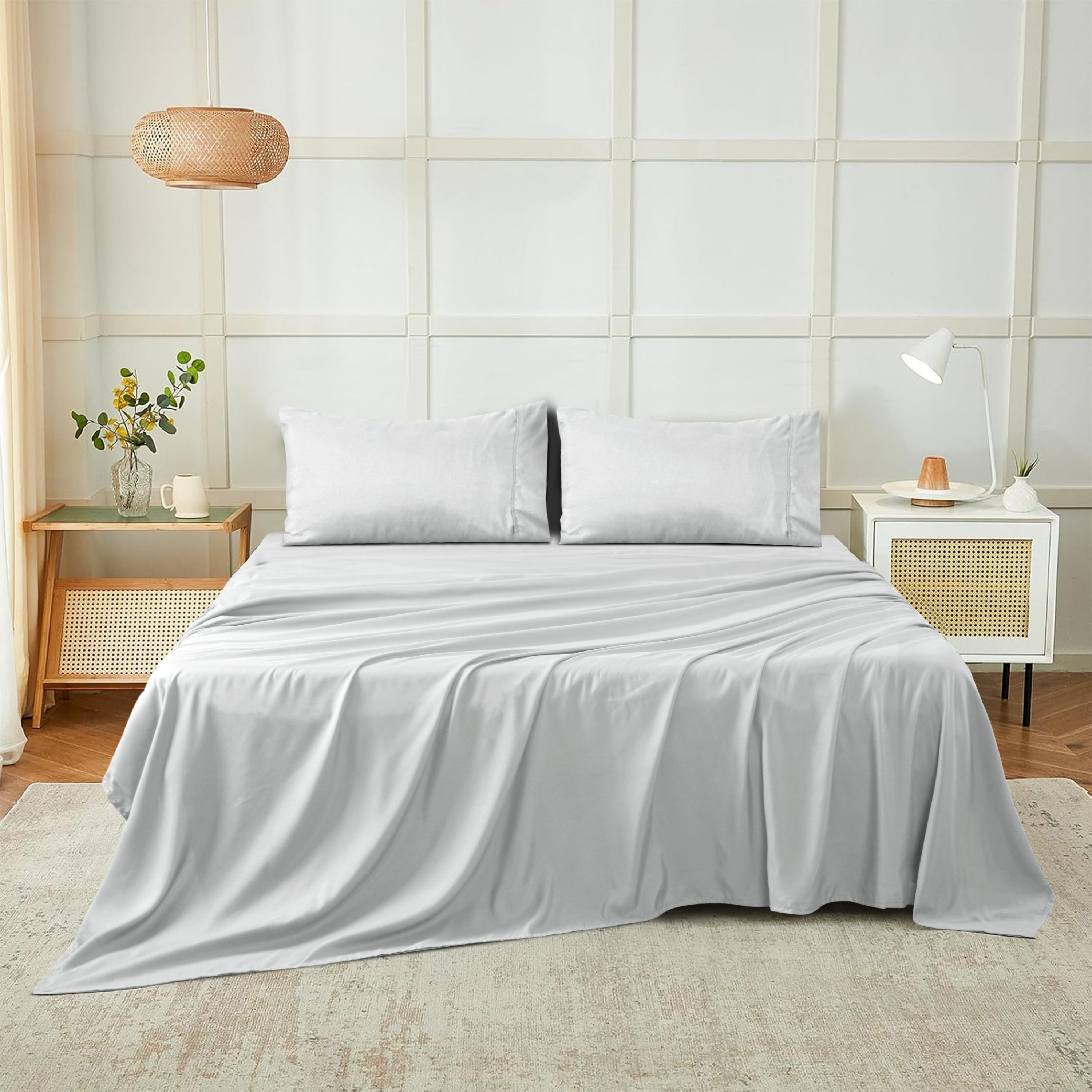 Plain Microfiber Sheet Set