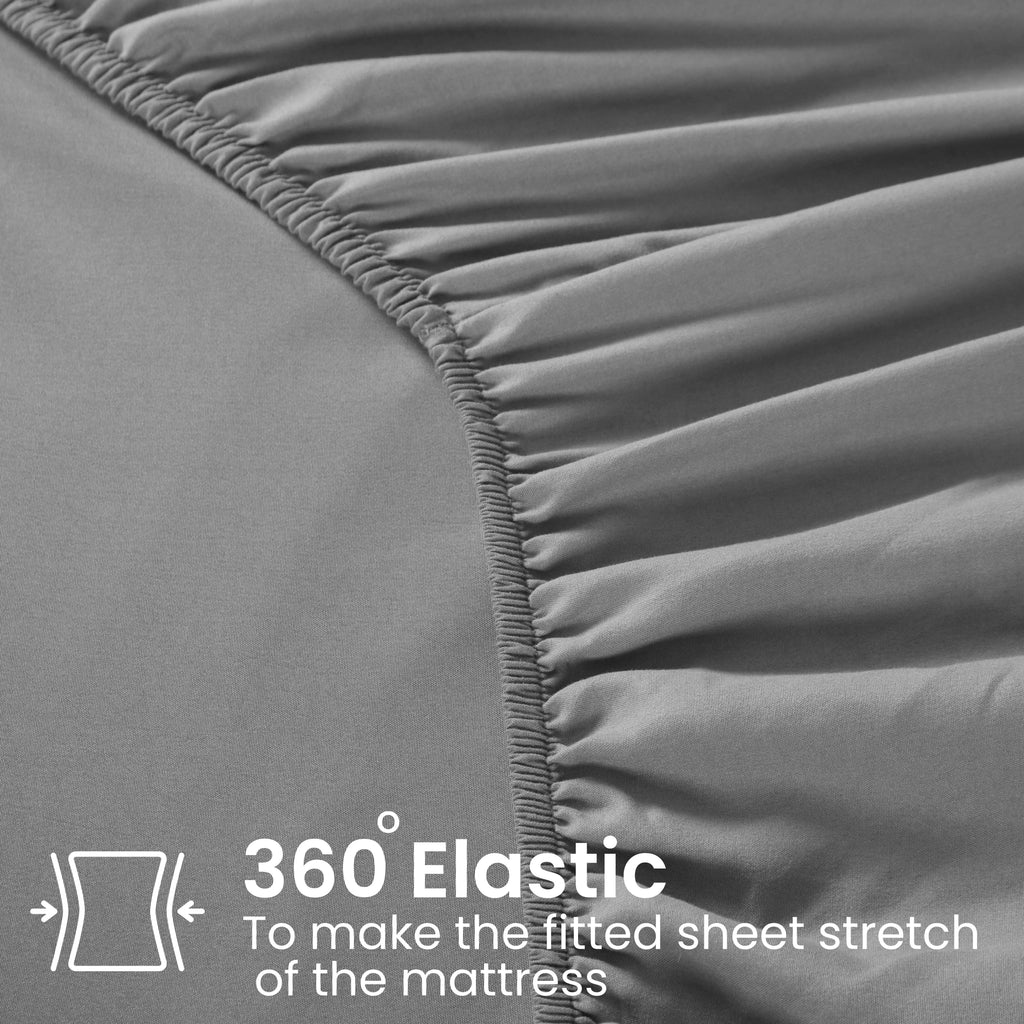 2x Premium Quality Fitted Sheet