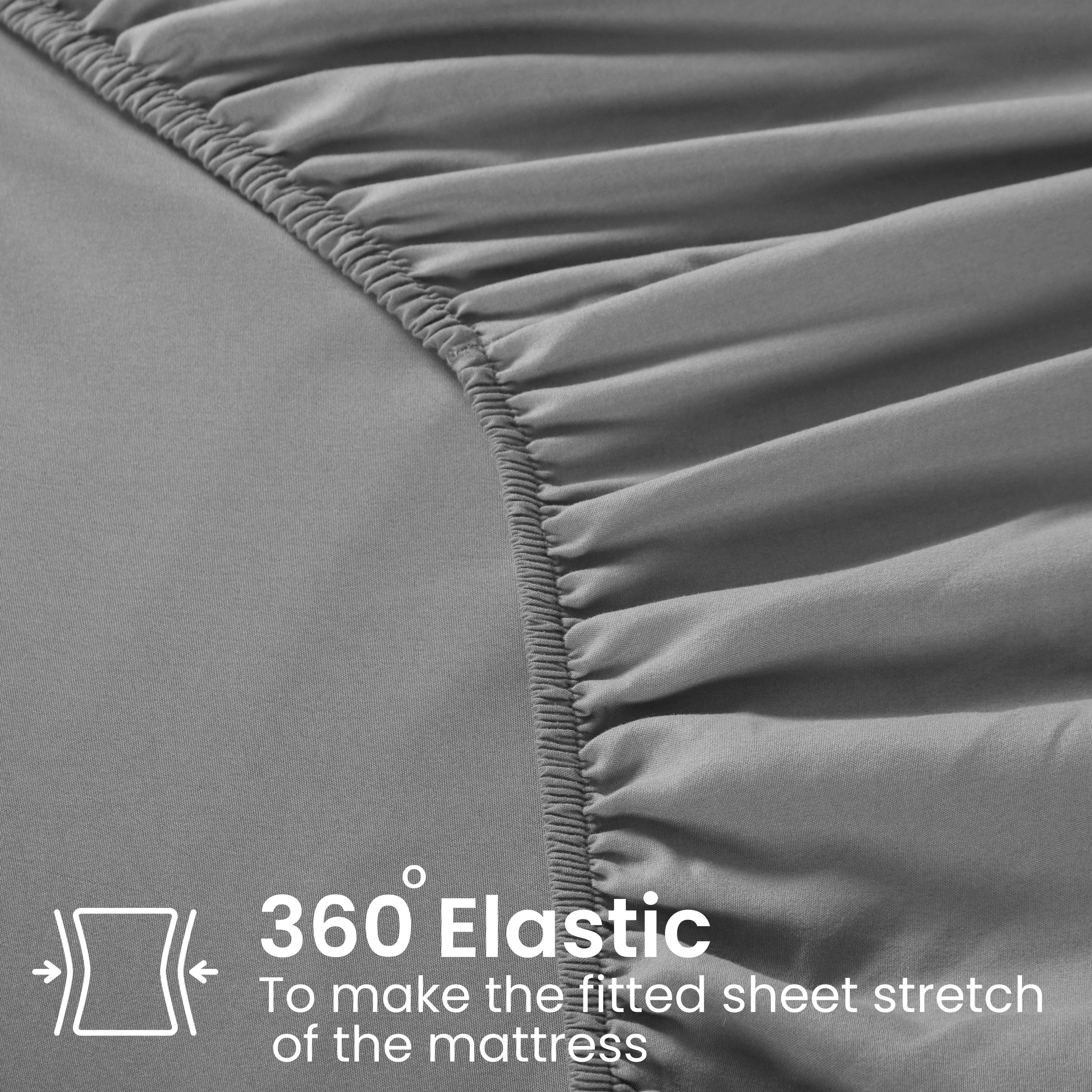 2x Premium Quality Fitted Sheet