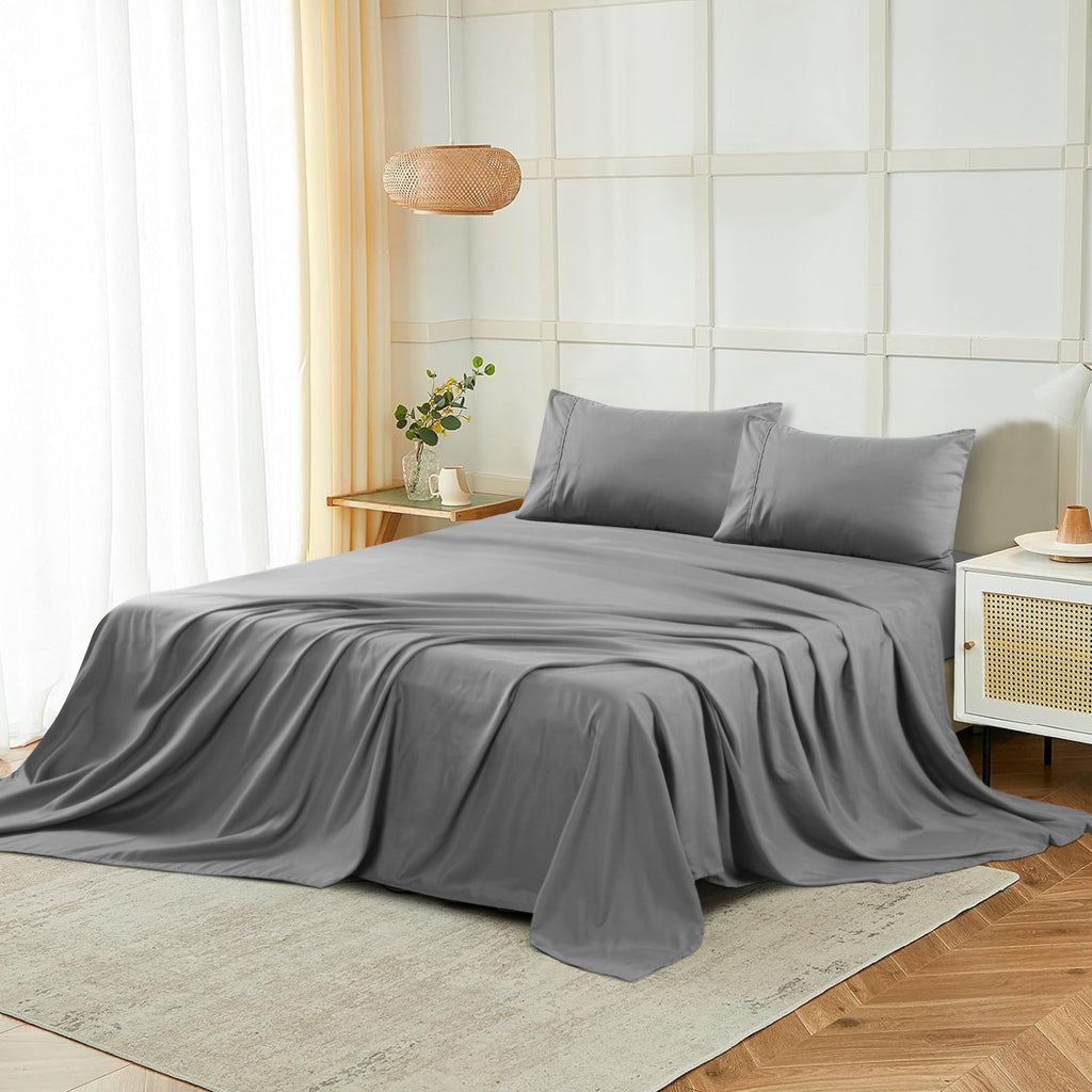 Plain Microfiber Sheet Set