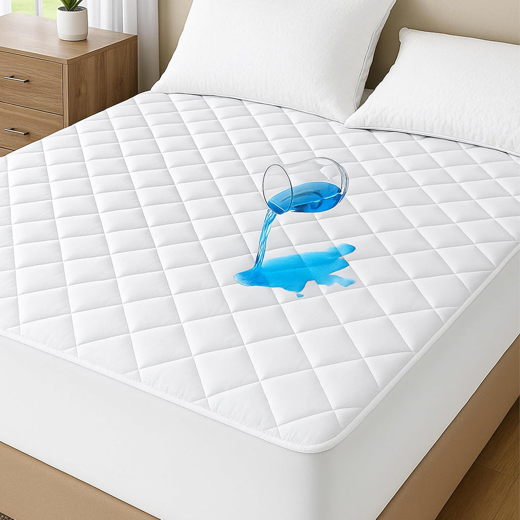 Deep Pocket Waterproof Mattress Pad