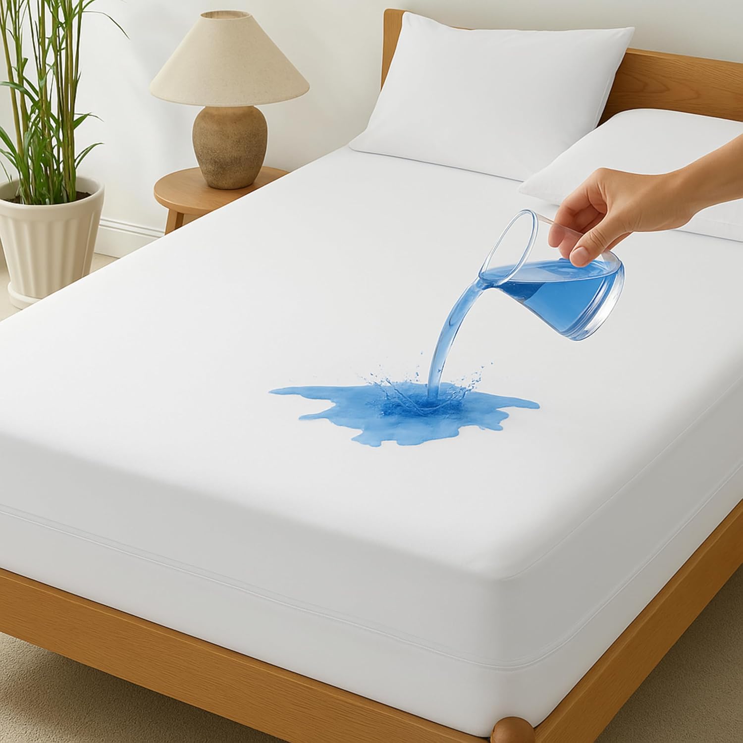 Waterproof Zippered Mattress Encasement Bed Bug Proof