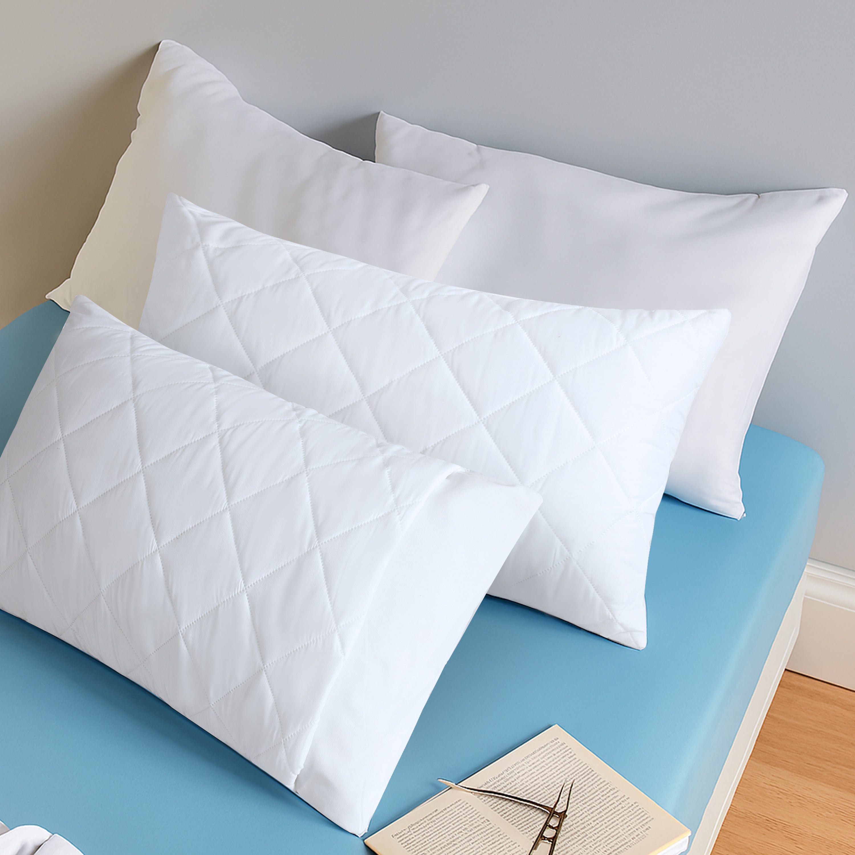 Waterproof Quilted Pillow Protector