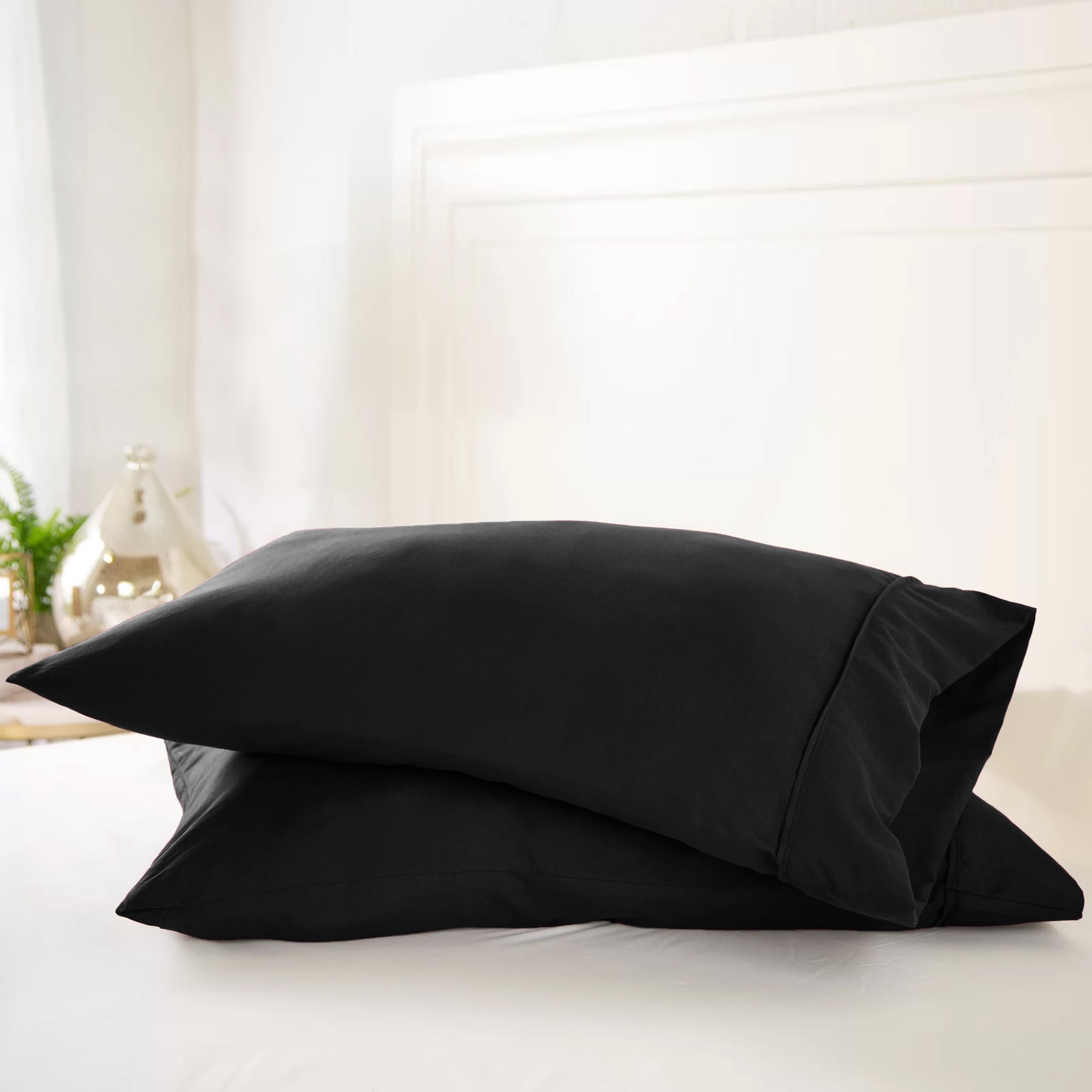 Microfiber Pillowcase Black