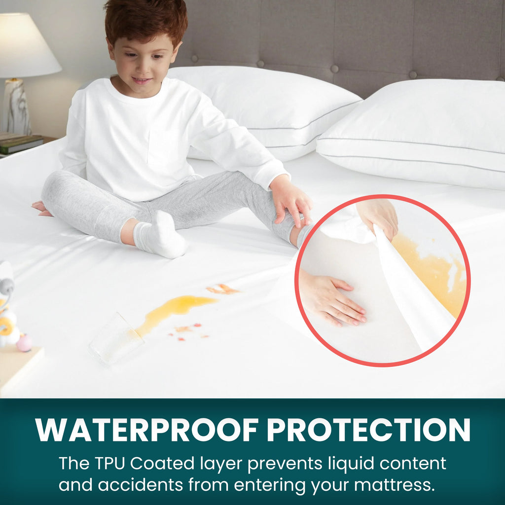 Waterproof Zippered Mattress Encasement Bed Bug Proof