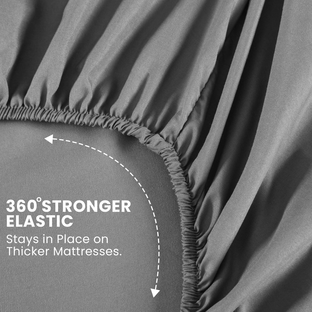 Plain Microfiber Sheet Set