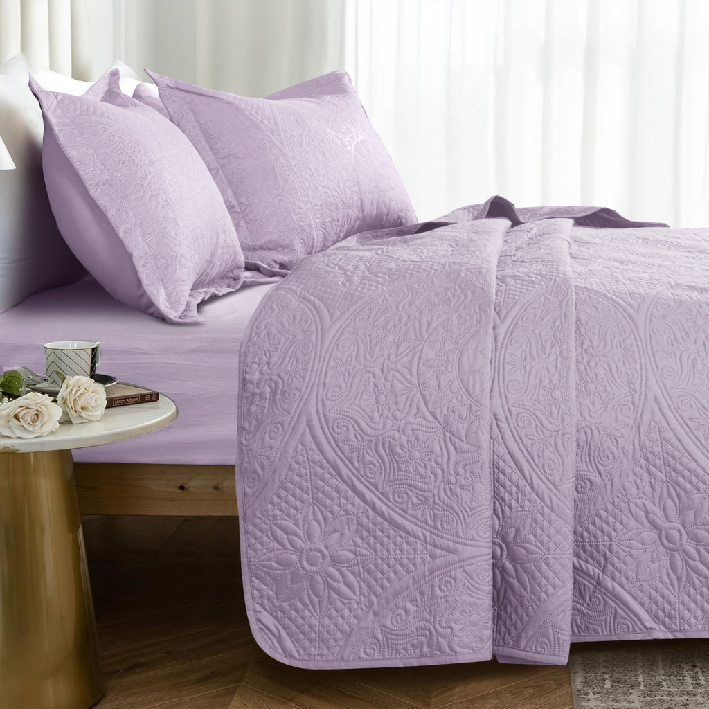 Quilt Bedding Set Floral Bedspread