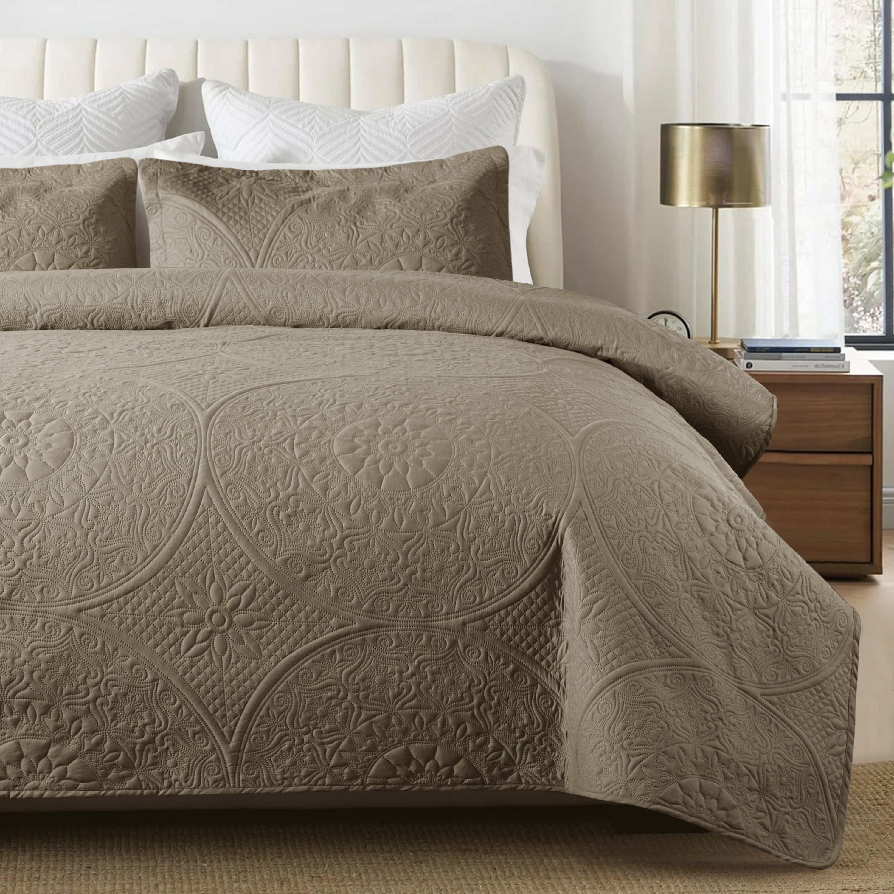 Quilt Bedding Set Floral Bedspread