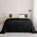 Warm Embrace Fleece Blanket Black