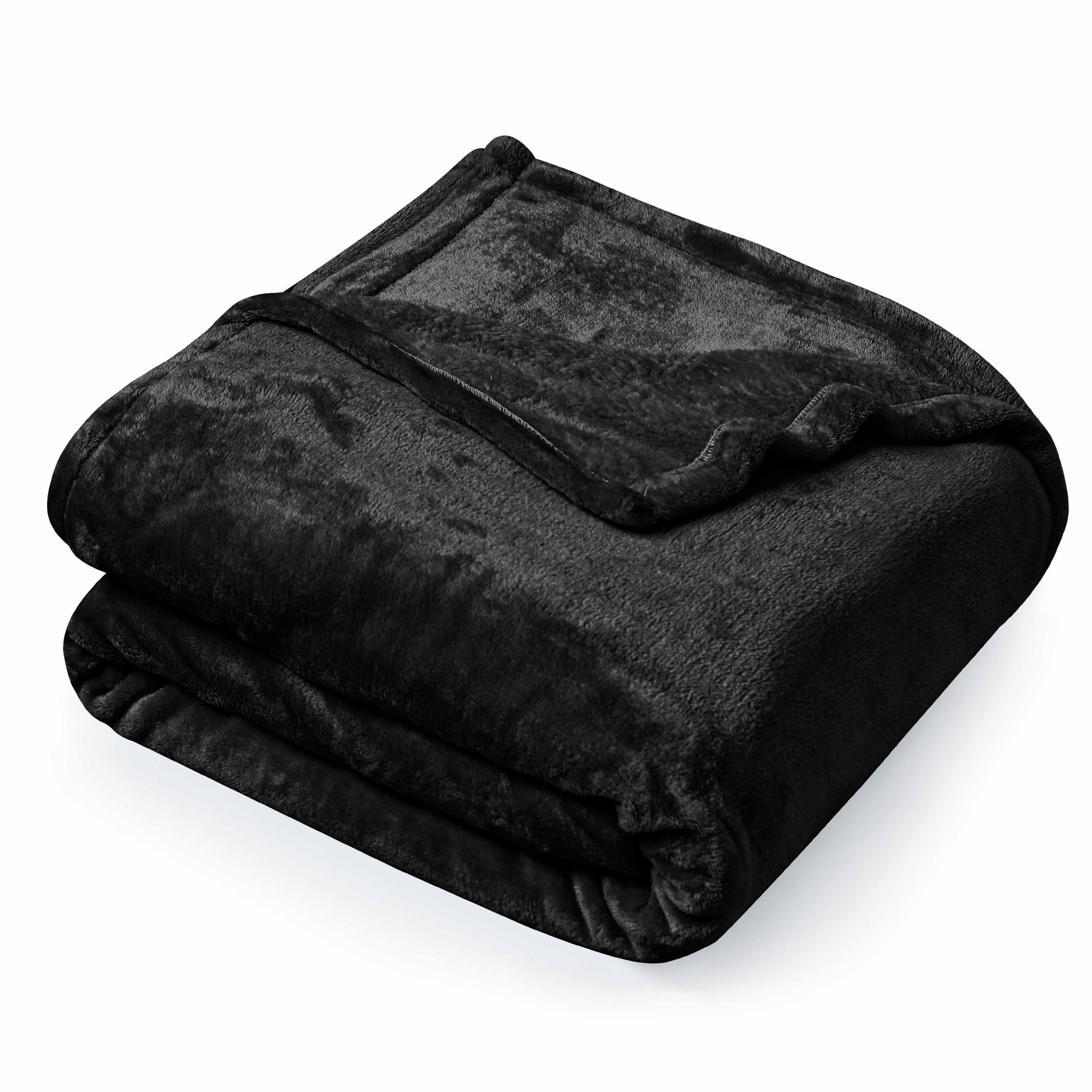 Warm Embrace Fleece Blanket Black