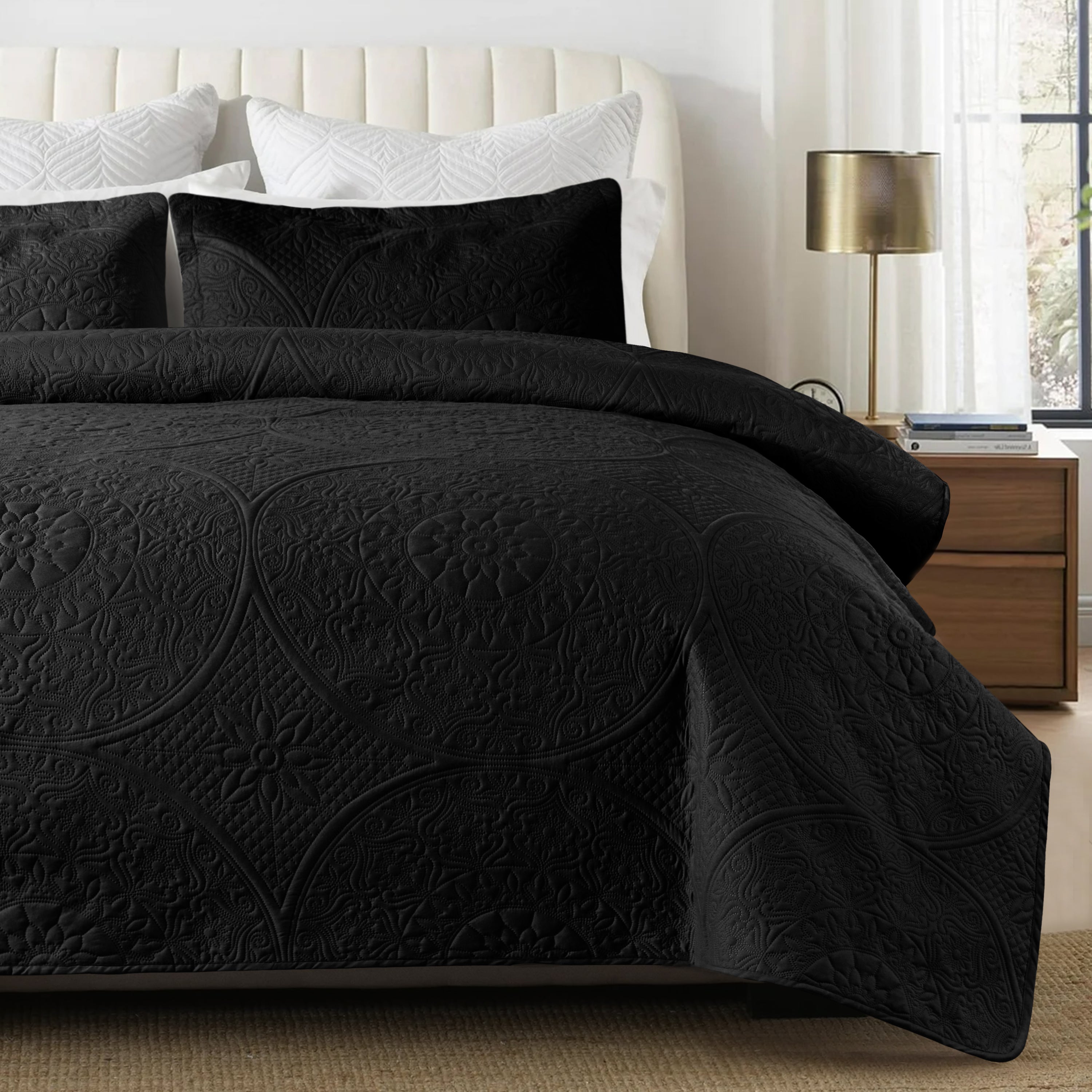 Quilt Bedding Set Floral Bedspread