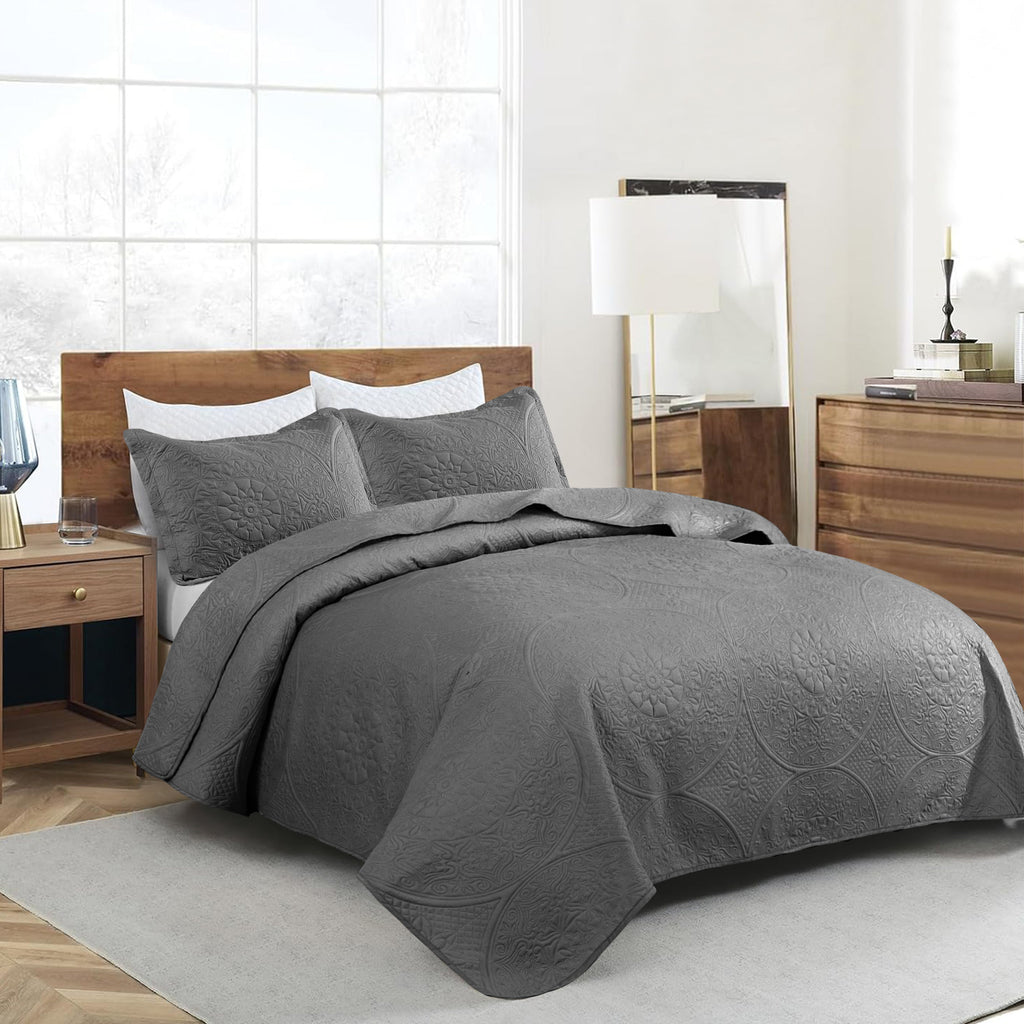 Quilt Bedding Set Floral Bedspread