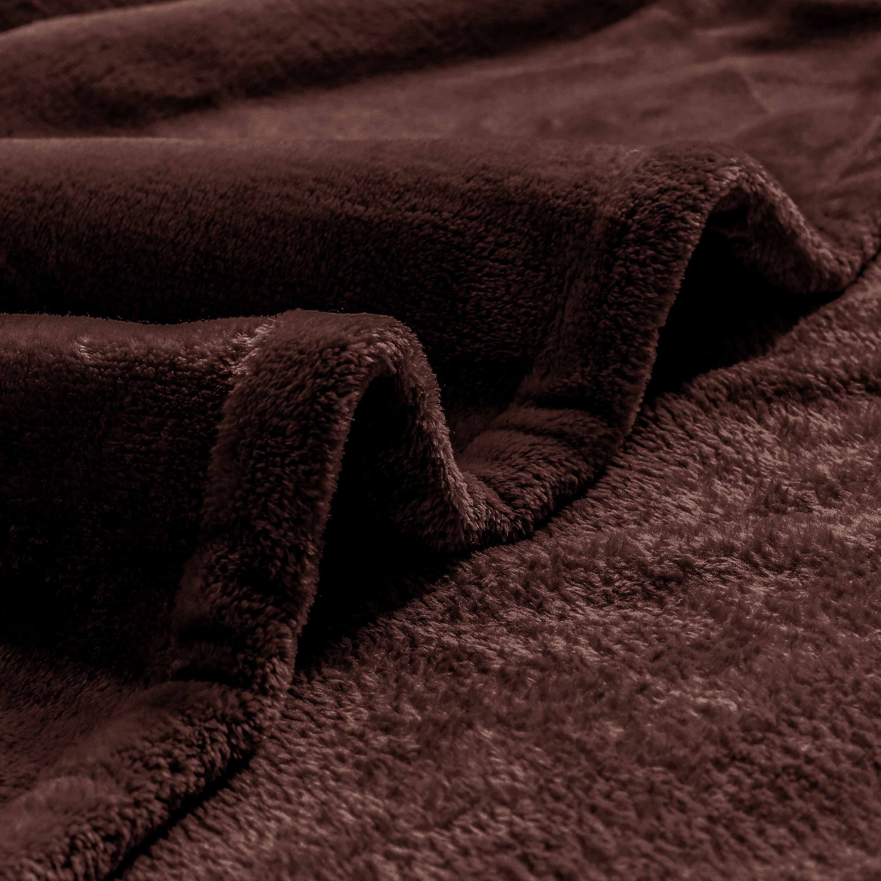 Warm Embrace Fleece Blanket Coffee