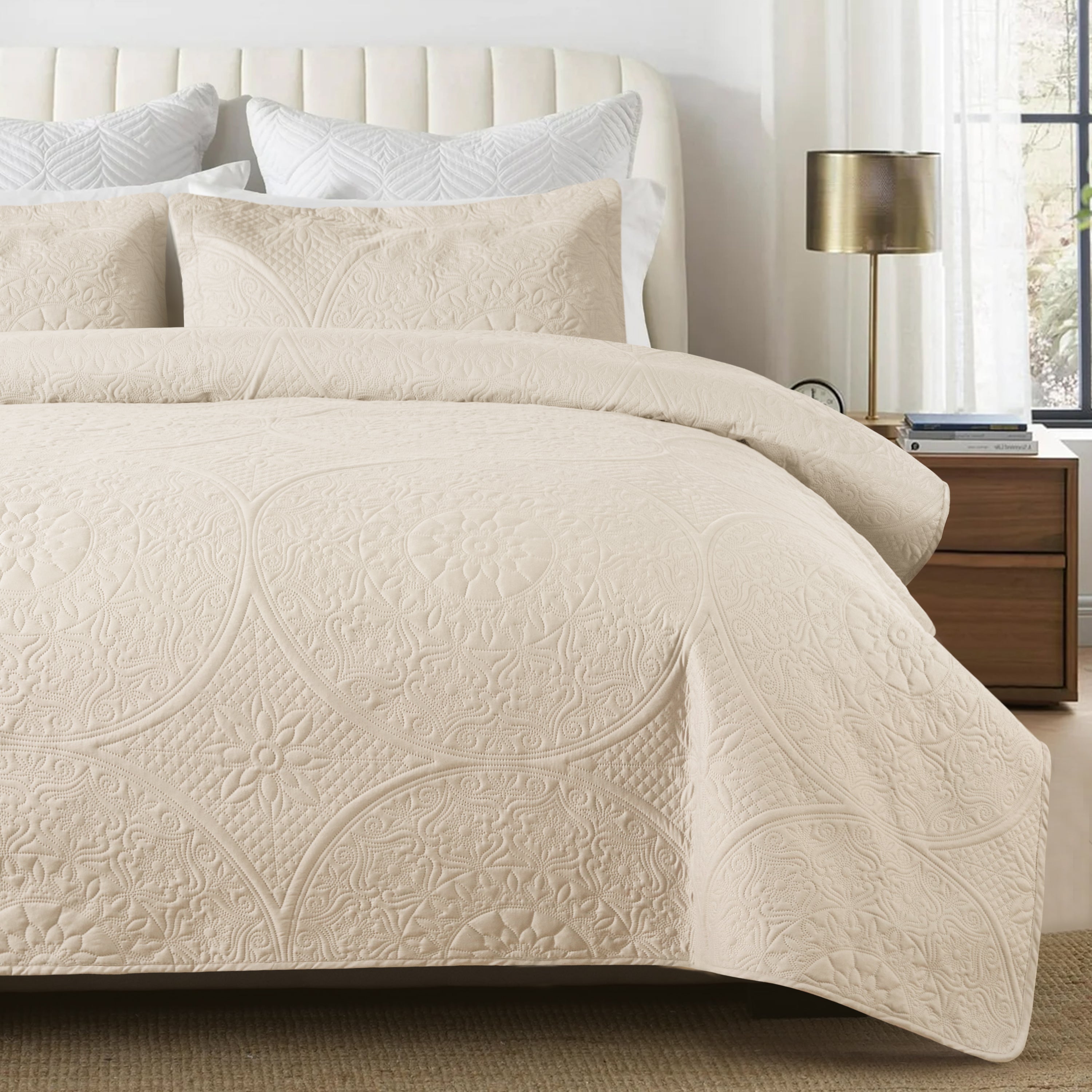 Quilt Bedding Set Floral Bedspread