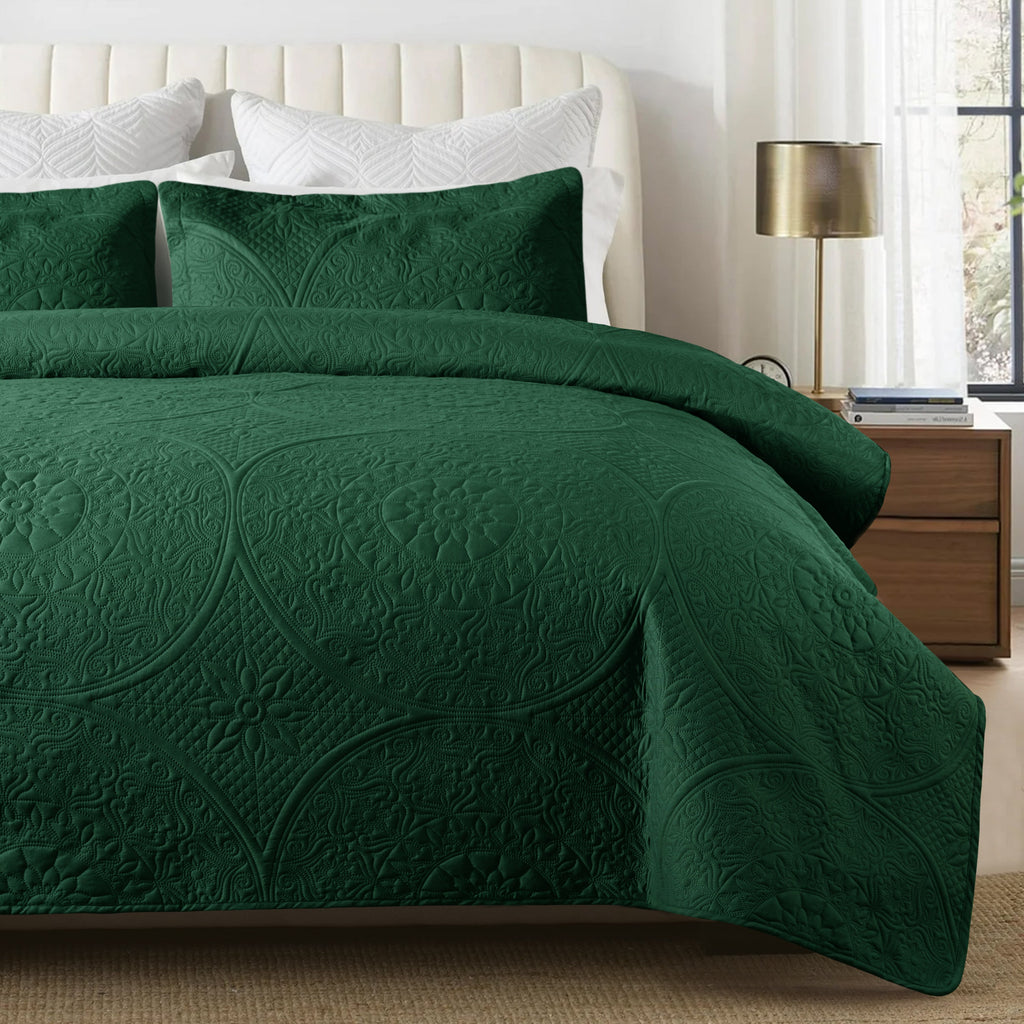 Quilt Bedding Set Floral Bedspread