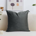 Luxurious Velvet Cushion Cover Rich Grey