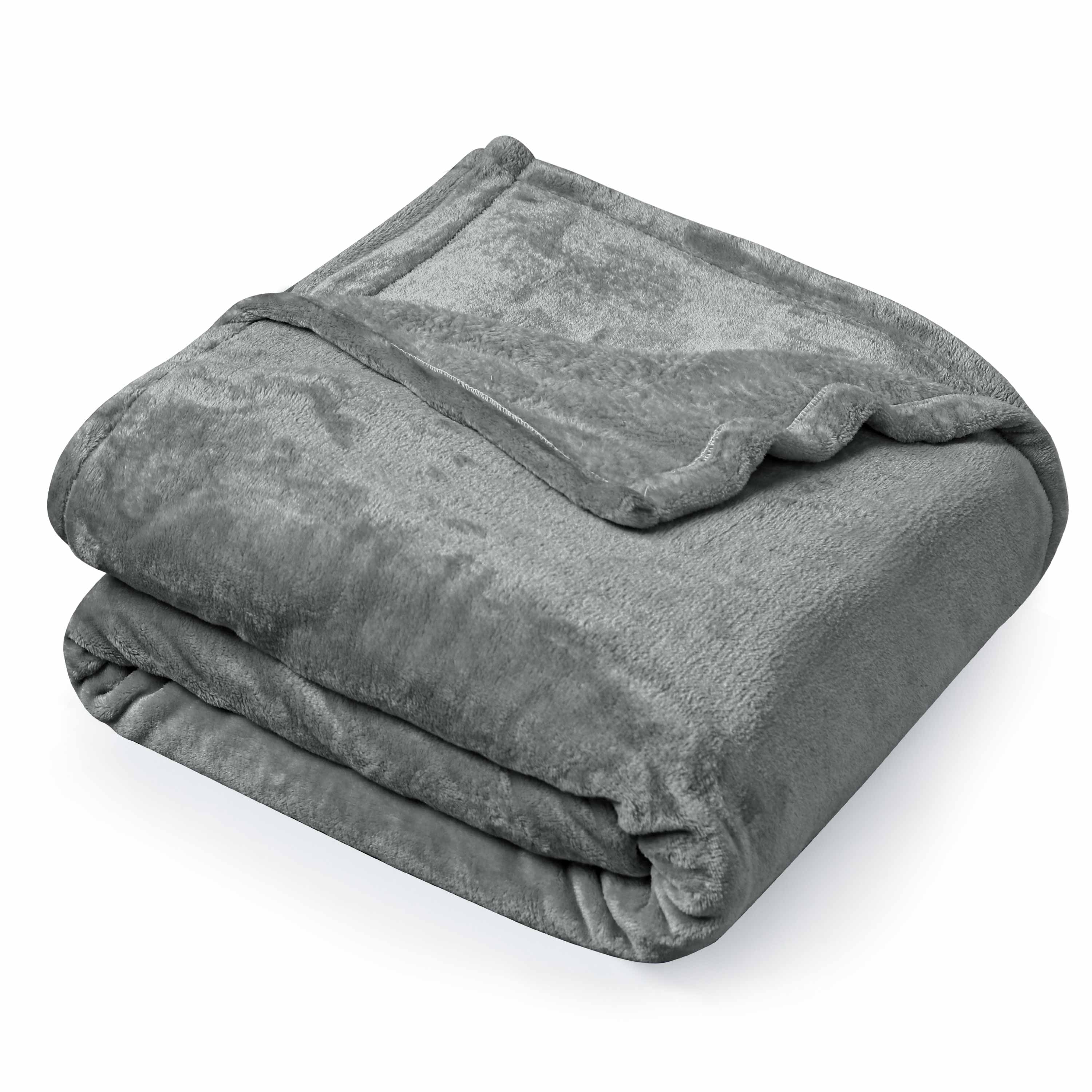 Warm Embrace Fleece Blanket Grey