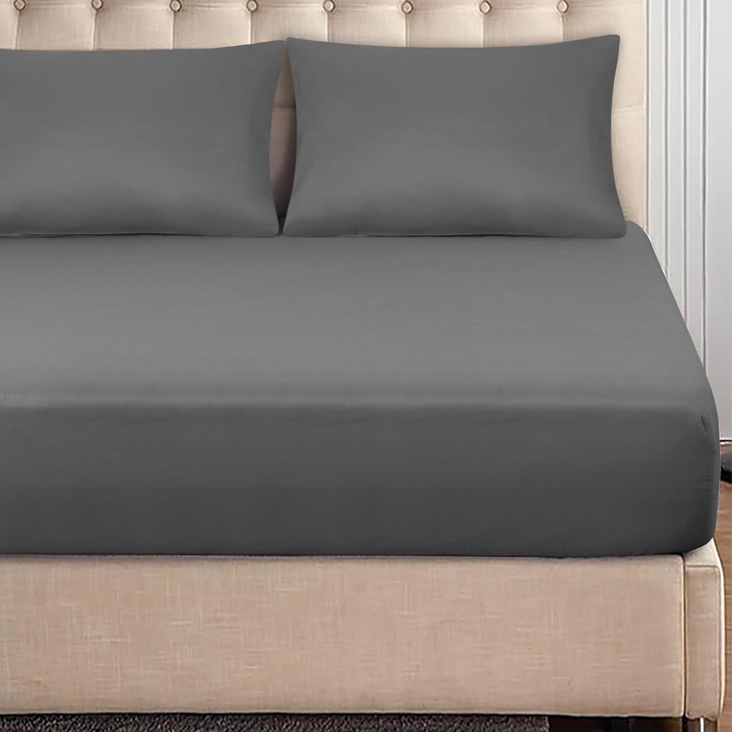 Premium Quality Fitted Sheet Grey