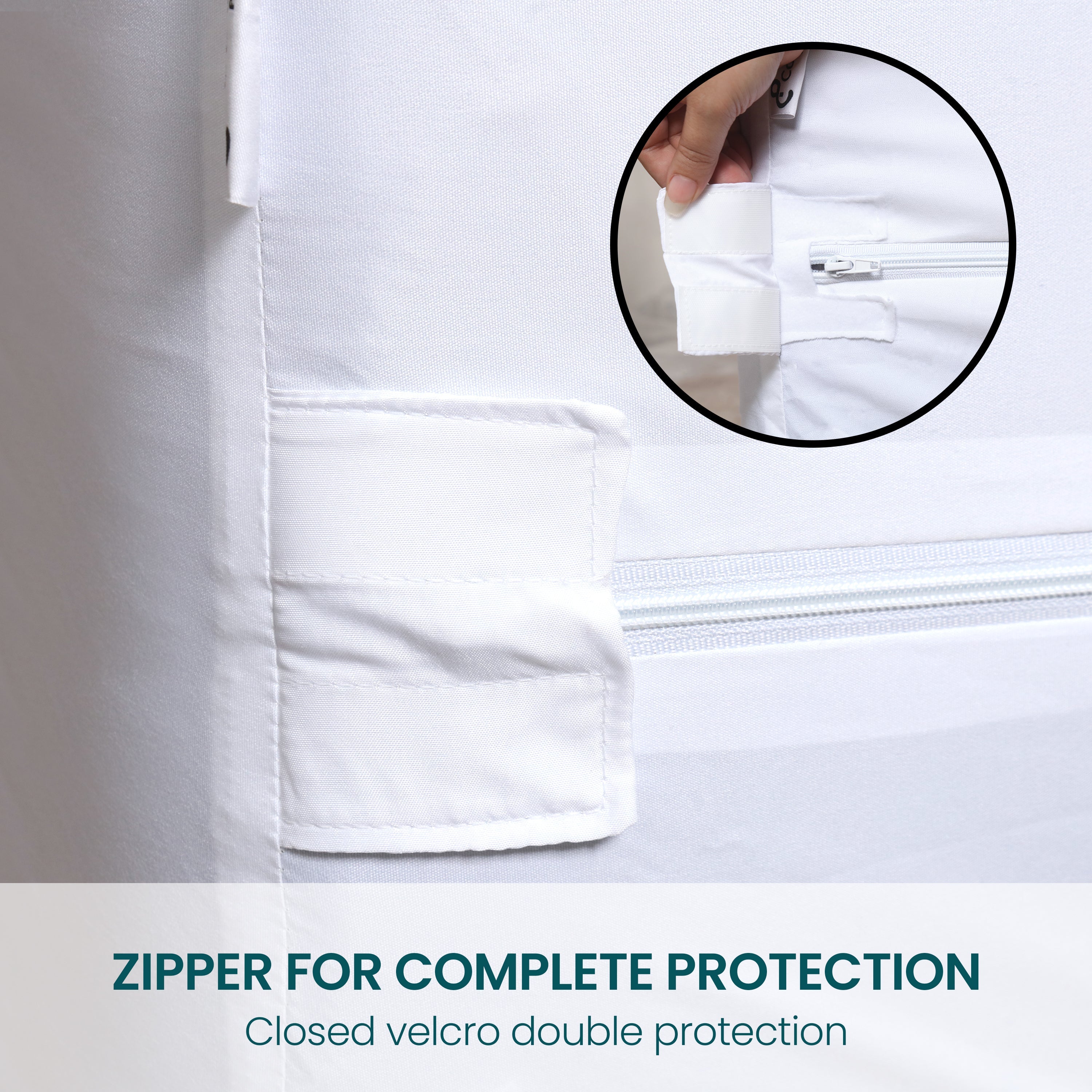 Waterproof Zippered Mattress Encasement Bed Bug Proof