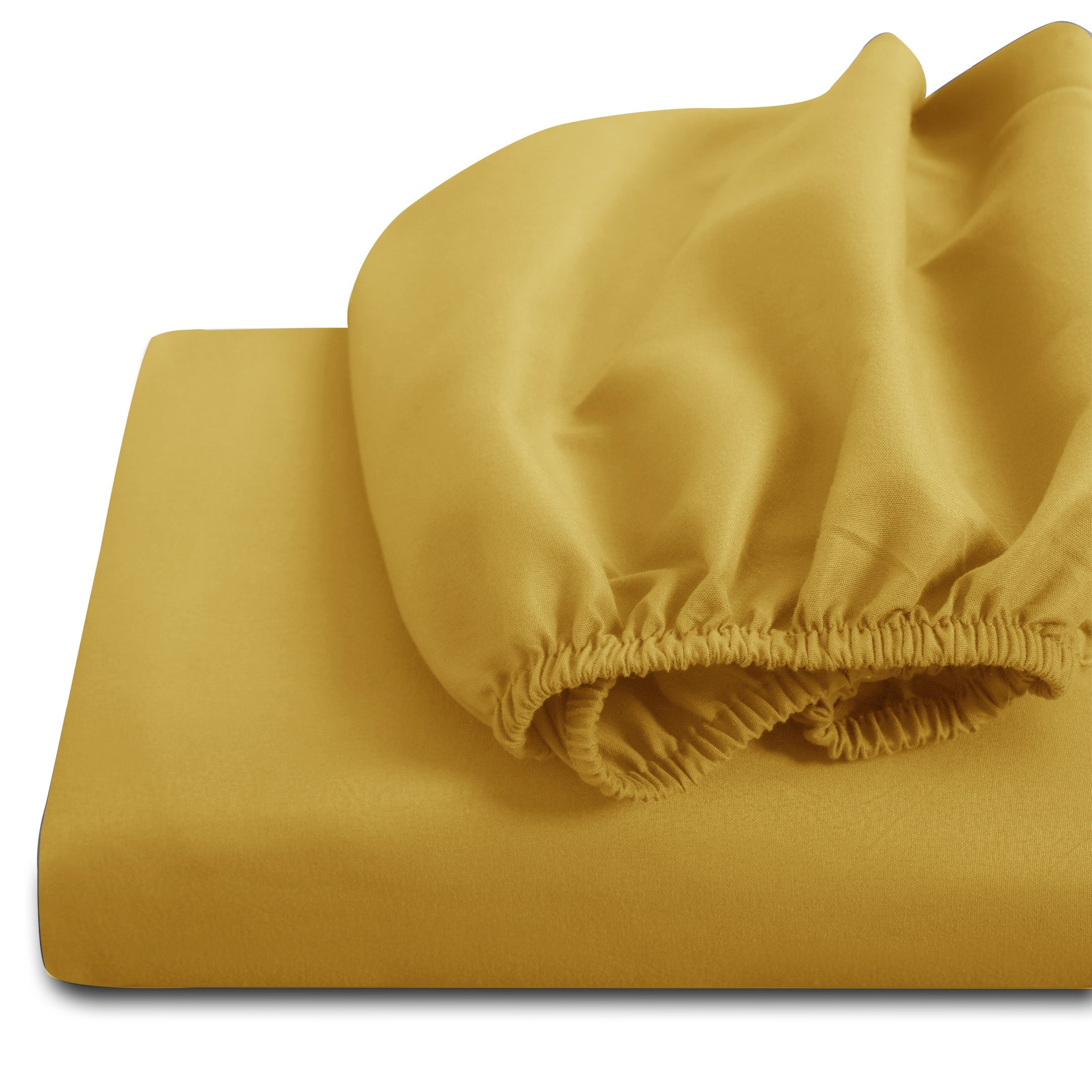 Premium Quality Fitted Sheet Ochre