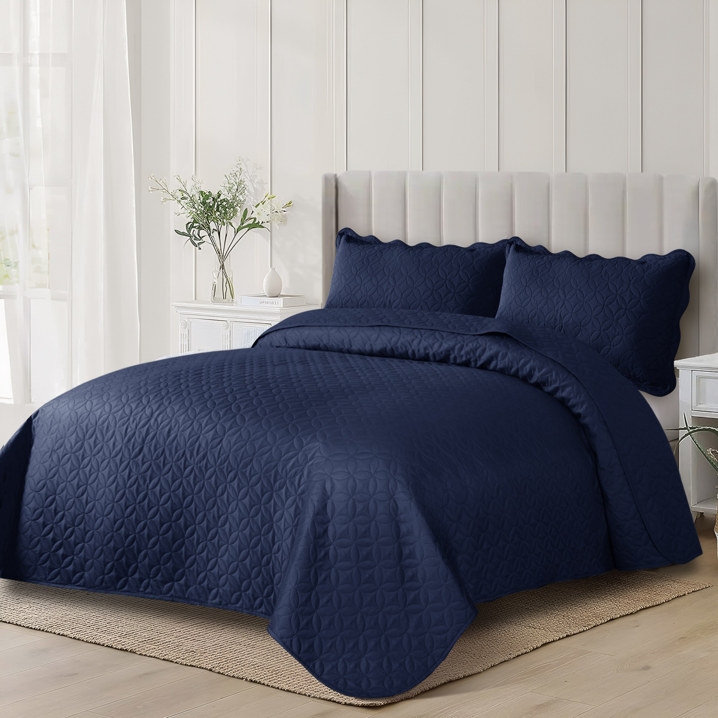 Quilted Microfiber Bedspread