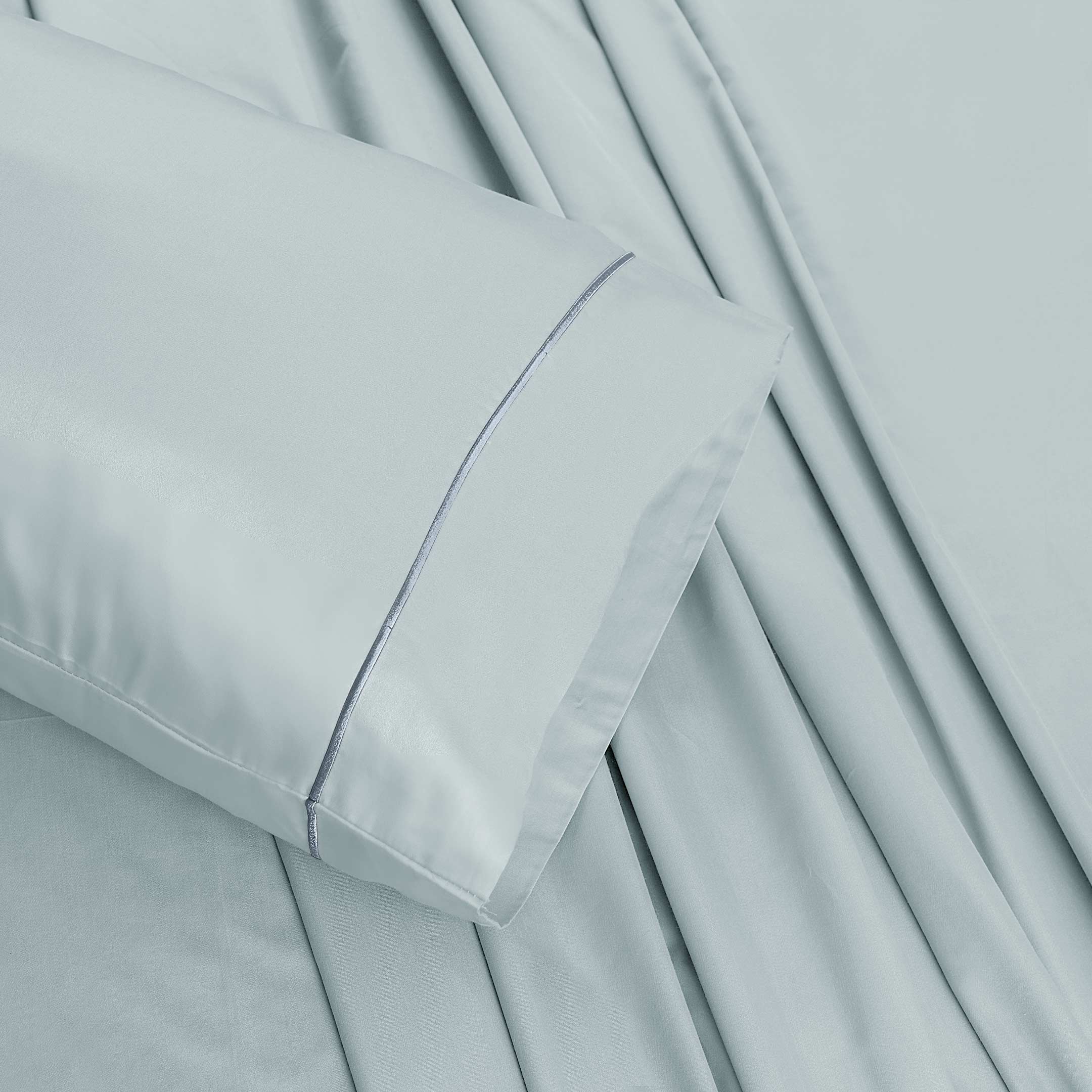 Barrata Stitch 100% Cotton Sateen Sheet Set