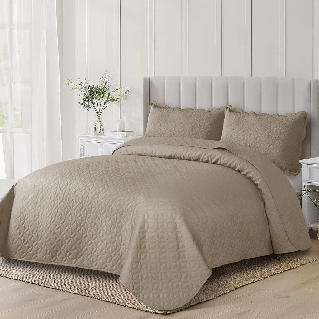 Quilted Microfiber Bedspread