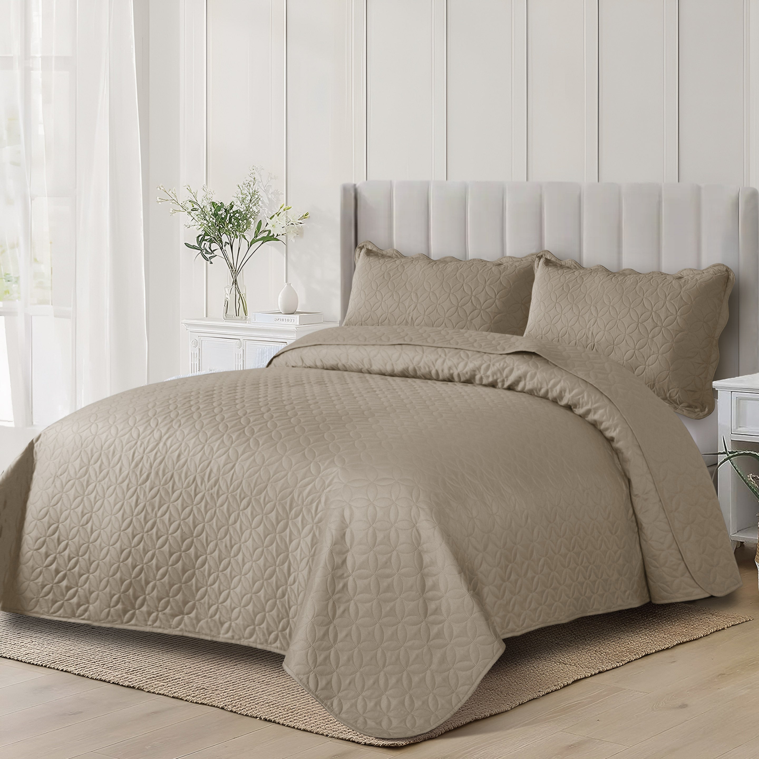 Quilted Microfiber Bedspread