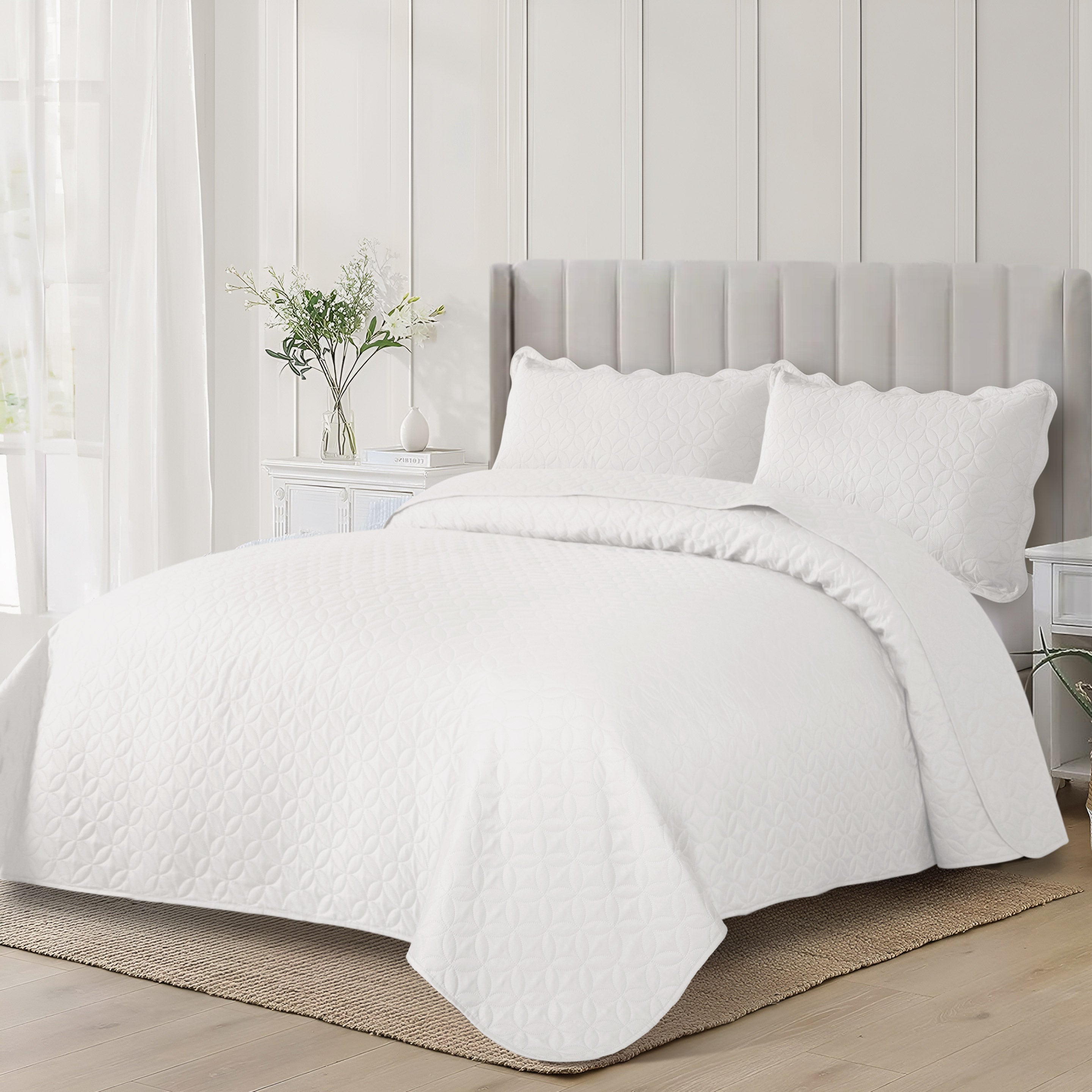 Quilted Microfiber Bedspread