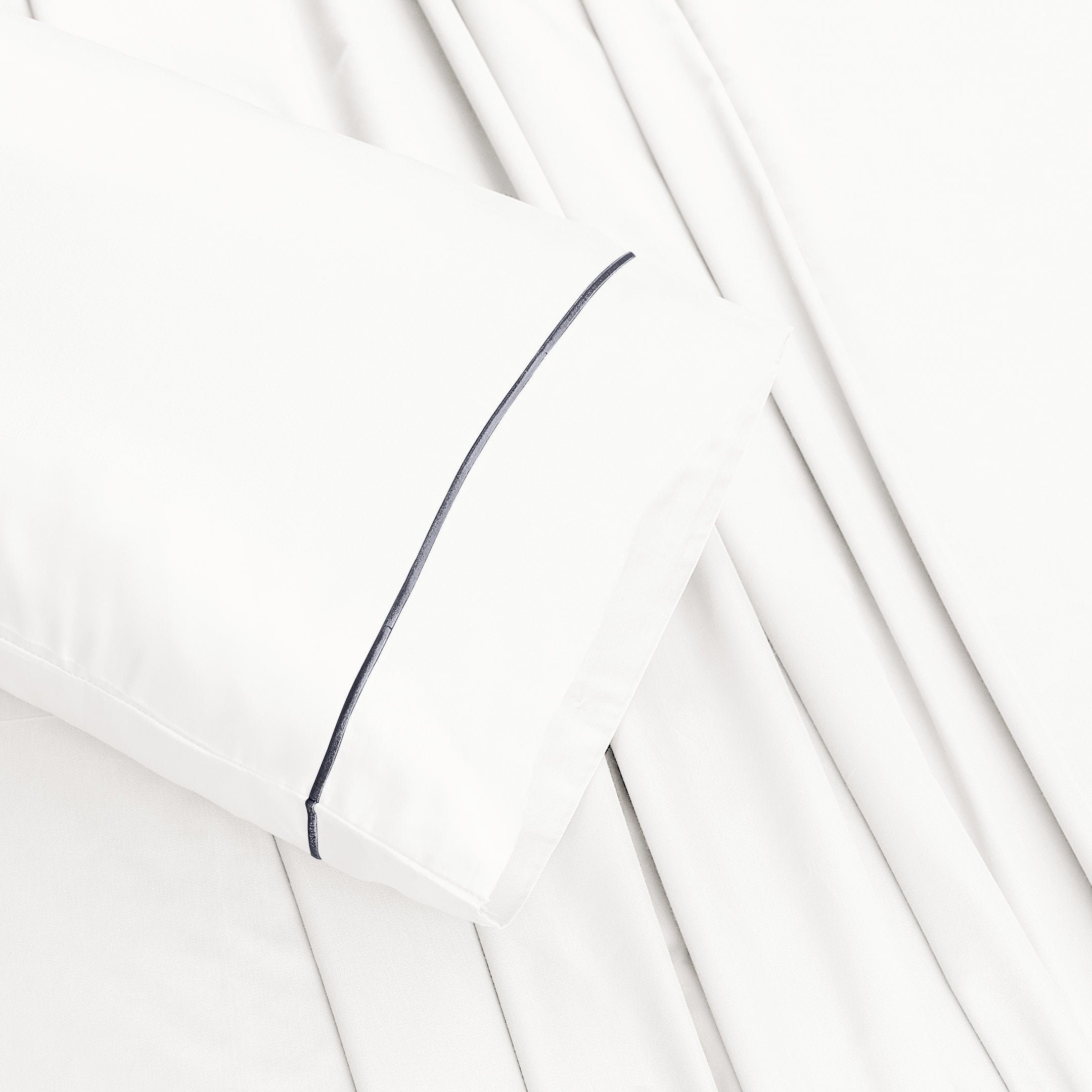 Barrata Stitch 100% Cotton Sateen Sheet Set