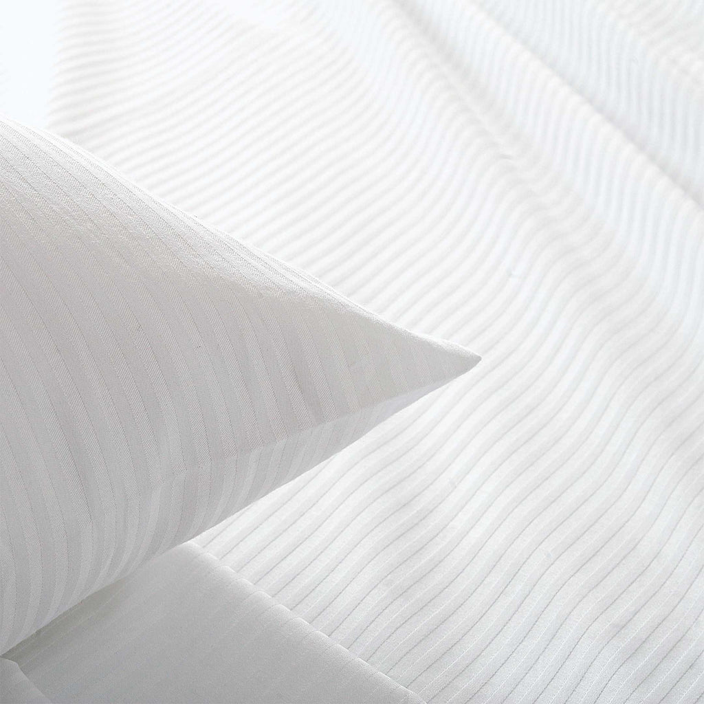 Luxury Stripe Cotton Sateen Sheet Set